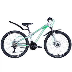 Велосипед Discovery 26" Trek AM DD рама-13" St срiблястий 2024 (OPS-DIS-26-552) зображення 1
