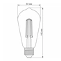 Лампочка Videx Filament ST64FD 6W E27 4100K 220V (VL-ST64FD-06274) - зменшене зображення 3