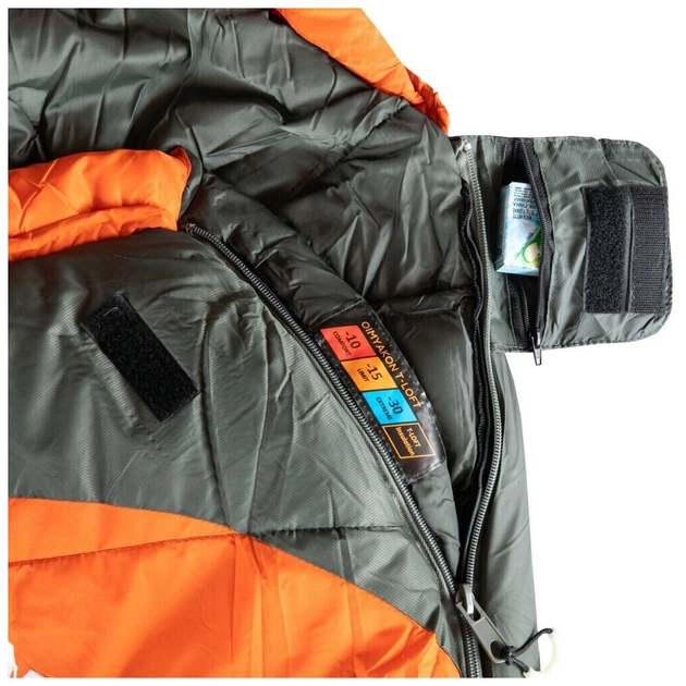 Спальний мішок Tramp Oimyakon Long Orange/Grey R (UTRS-048L-R) - picture 7
