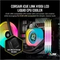 Система рідинного охолодження Corsair iCUE Link H100i LCD RGB (CW-9061007-WW) - зменшене зображення 5