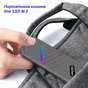 Карман внешний Dynamode M.2 SSD NVMe to USB-C USB 3.2 Gen2 aluminum black (DM-CAD-SSD14-N) - уменьшенное изображение 9