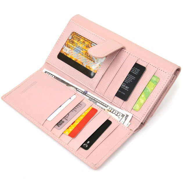 Гаманець ST Leather Жіночий Рожевий (19390) - изображение 6