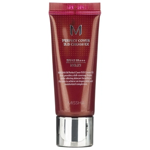 BB-крем Missha M Perfect Cover BB Cream EX SPF42/PA+++ 24 - Cool Natural Beige (8809747958115) изображение 1