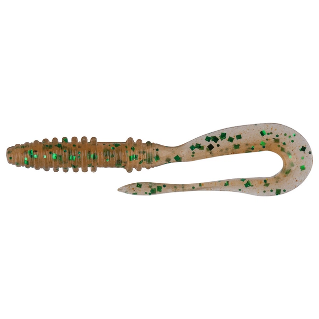 Силікон рибальський Keitech Mad Wag Mini 2.5" (12 шт/уп) кea02 peach green flk. (1551.07.44) - зображення 1
