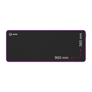 Килимок для мишки Lorgar Main 319 Black/Purple (LRG-GMP319) зображення 1