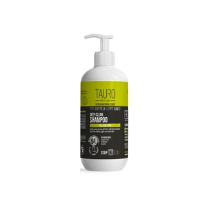 Шампунь для тварин Tauro Pro Line Ultra Natural Care White Coat Deep Clean 400 мл (TPL63615) зображення 1