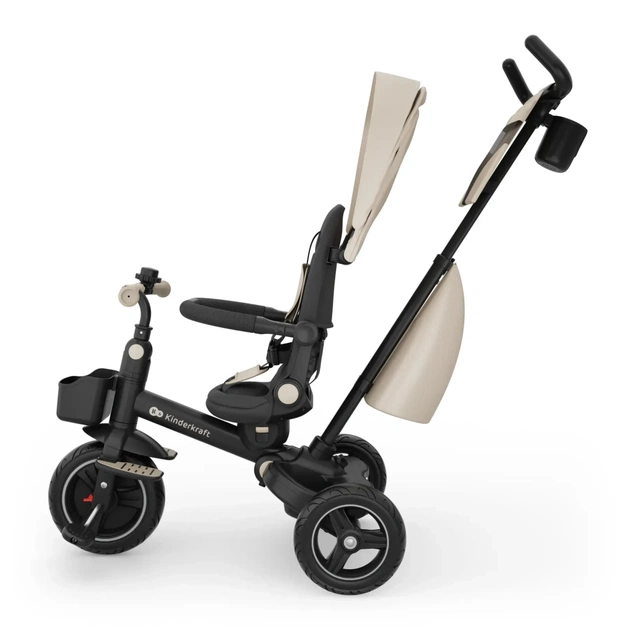 Дитячий велосипед Kinderkraft Spinstep 2 Plus Beige (KRSPST02BEGPL00) (5902533930050) - зображення 7