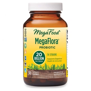 Пробіотики MegaFood MegaFlora, 30 капсул (MGF10205) зображення 1