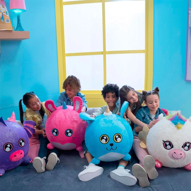 М'яка іграшка Biggies серії Fantasy - Синій песик (надувна іграшка, насос) (BIG001-UD) - picture 2