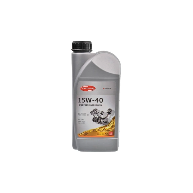 Моторна олива Delphi Supreme Diesel 15W-40 1л (93891209) - зображення 1