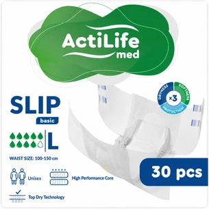 Подгузники для взрослых ActiLife Med Basic L, 30 шт (4820174981662) изображение 1