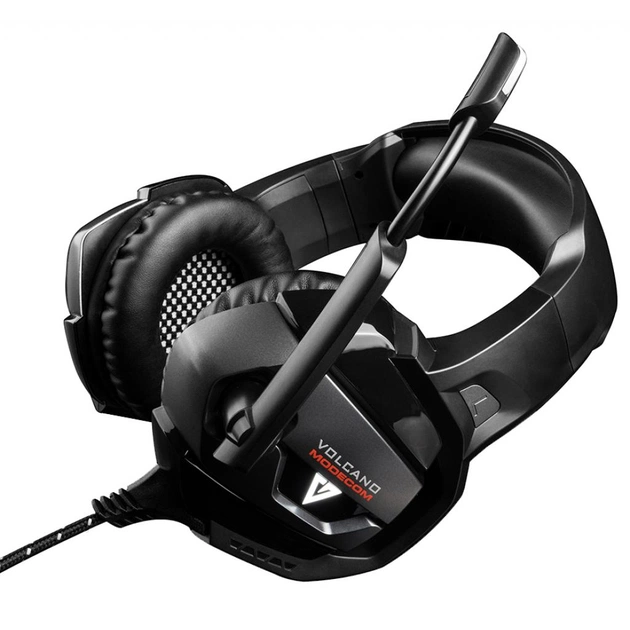 Навушники Modecom MC-859 Bow Volcano Gaming Series Black-Red (S-MC-859-BOW) - изображение 1