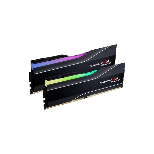 Модуль пам'яті для комп'ютера DDR5 64GB (2x32GB) 6000 MHz Trident Z5 Neo RGB Matte Black G.Skill (F5-6000J2836G32GX2-TZ5NR) - изображение 1