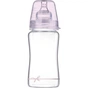 Пляшечка для годування Lovi Diamond Glass Baby Shower скляна 250 мл Рожева (74/204girl) - зменшене зображення 1