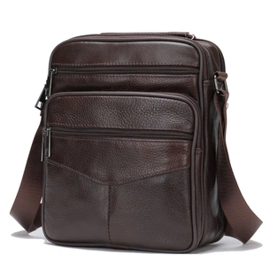 Сумка Vintage З двома кишенями Коричнева (14706) зображення 1