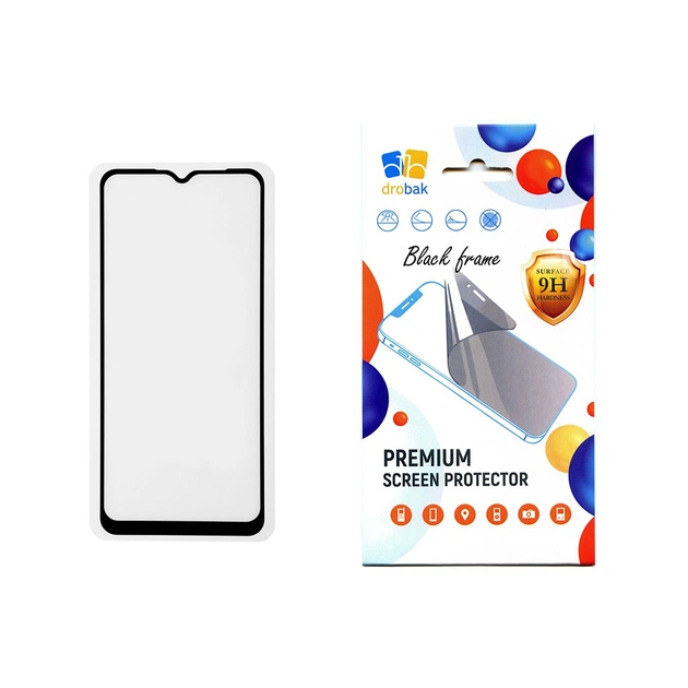 Стекло защитное Drobak Motorola E13 (Black) (717143) - изображение 1
