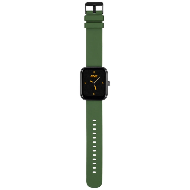 Смарт-годинник 2E Alpha SQ Music Edition 46mm Black-Green (2E-CWW40BKGN) - picture 3