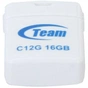 USB флеш накопичувач Team 16GB C12G White USB 2.0 (TC12G16GW01) - зменшене зображення 1