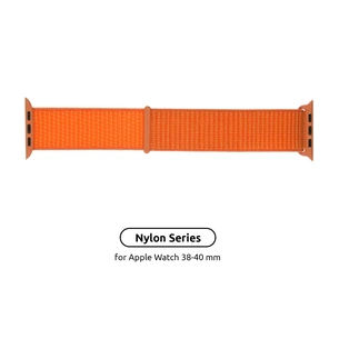 Ремінець до смарт-годинника Armorstandart Nylon Band для Apple Watch 42 (Series 10)/41/40/38 Orange C (ARM57848) зображення 1