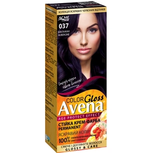 Фарба для волосся Acme Color Avena Gloss Color Стійка 037 - Баклажан (4823115502698) изображение 1