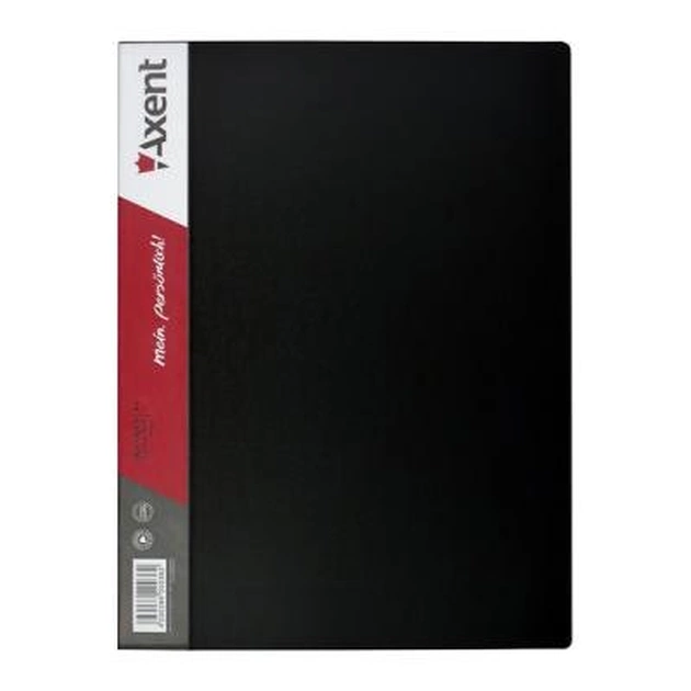 Папка з файлами Axent 40 sheet protectors, black (1040-01-А) - picture 1
