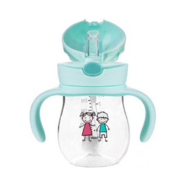 Поїльник-непроливайка Akuku м'ятний (A0033) - picture 2