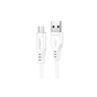 Дата кабель USB 2.0 AM to Micro 5P 1.2m 2.4A TPE C3-09 white Acefast (6974316280897) - уменьшенное изображение 1