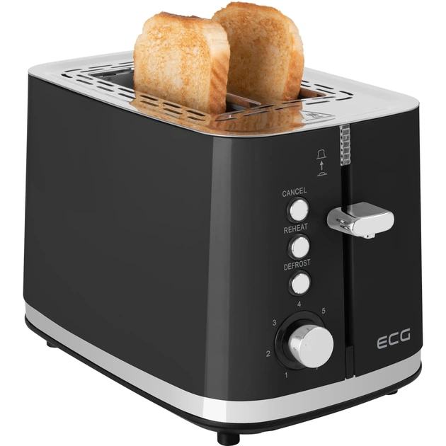 Тостер ECG ST 2766 Vintage Nero - picture 7