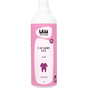 Гель для прання UIU Baby для дитячих речей без аромату 1 л (4820152332974) зображення 1