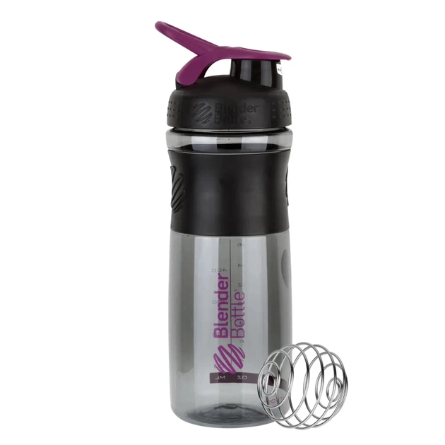 Шейкер спортивний BlenderBottle SportMixer 28oz/820ml Black/Plum (SM 28oz Black/Plum) - picture 1