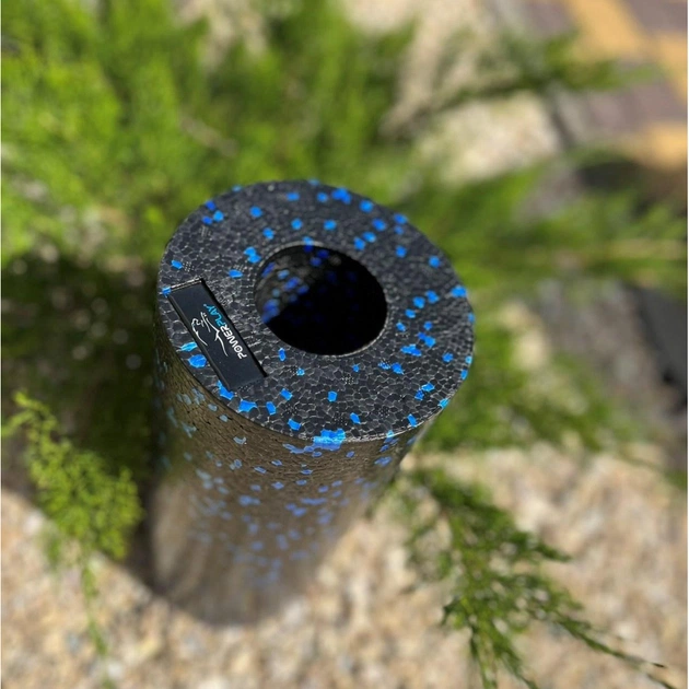 Масажний ролик PowerPlay PP-4347 EPP Foam Roller 33x14см Чорно/Синій (PP_4347_Blue_(33*14)) - picture 5