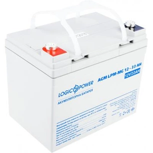 Батарея до ДБЖ LogicPower LPM MG 12В 33Ah (6558) зображення 1