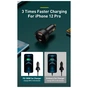Зарядний пристрій Baseus Superme Digital Display PPS Dual Quick Charger Car Charger black (TZCCZX-01) - уменьшенное изображение 8