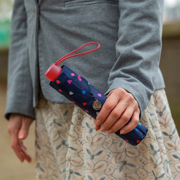 Парасоля Fulton L553-041239 Superslim-2 Ditsy Hearts (L553-041239) - зображення 5