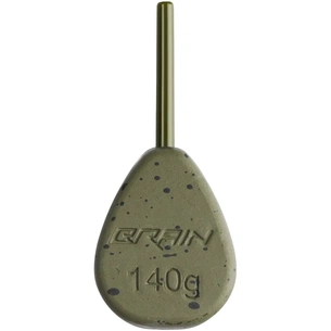 Грузило Brain In-Line Flat Lead 140g 2шт/уп Green (1858.32.10) зображення 1