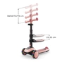Самокат Kinderkraft Halley 2 Rose Pink (KRHALL02PNK0000) (5902533930173) - зменшене зображення 5