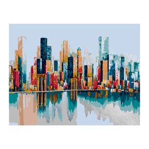 Картина по номерам Rosa Golden City 35 х 45 см (4823098529873) изображение 1