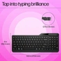 Клавіатура HP 460 Multi-Device Bluetooth UA Black (7N7B8AA) - зменшене зображення 2