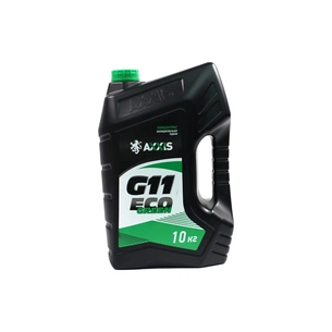 Антифриз AXXIS ECO-80C GREEN G11 10кг (AX-P999-G11Gr ECO10л) изображение 1