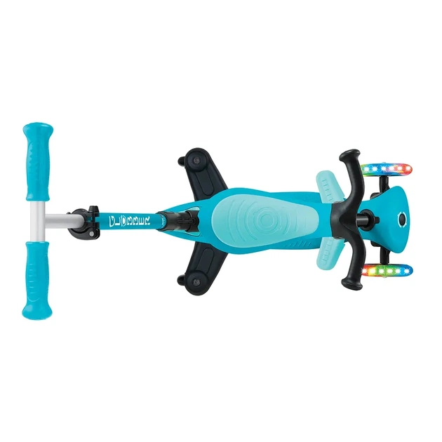 Самокат Globber серії Go Up Active 360 аква Колеса з підсвічуванням (749-300) - изображение 5