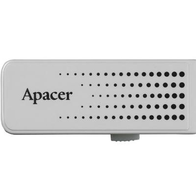 USB флеш накопичувач Apacer 32GB AH323 White RP USB 2.0 (AP32GAH323W-1) - изображение 1
