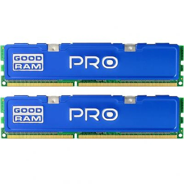 Модуль пам'яті для комп'ютера DDR3 16GB (2x8GB) 2400 MHz PRO Goodram (GP2400D364L11/16GDC) - зображення 1