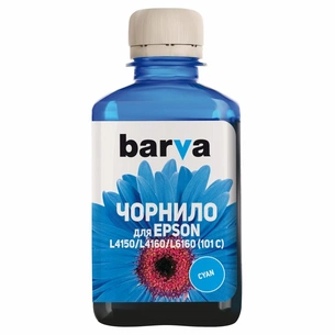 Чорнило Barva EPSON L4150/L4160 (101C) 180 мл CYAN (E101-604) зображення 1