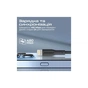 Дата кабель USB 2.0 AM to Lightning 2.0m 2A black Promate (xcord-ai200.black) - зменшене зображення 3