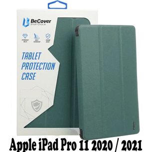 Чохол до планшета BeCover Magnetic Apple iPad Pro 11 2020/21/22 Dark Green (707544) зображення 1