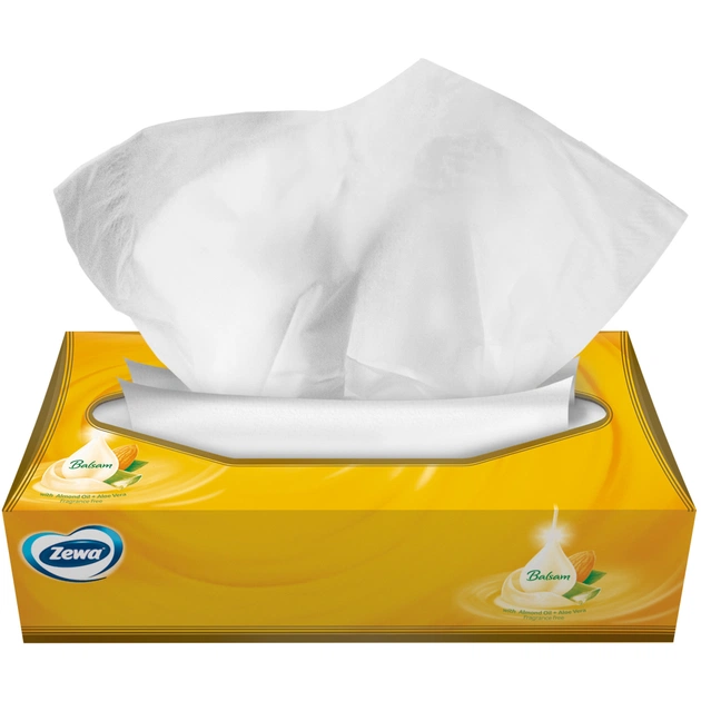 Серветки косметичні Zewa Softis Soft & Sensitive 80 шт. (7322540926279) - picture 4