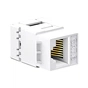 Модуль Keystone RJ45 UTP cat.6 NW186 Unshielded Module 180° White Ugreen (30844) - зменшене зображення 2