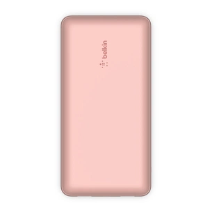 Батарея універсальна Belkin 20000mAh 15W, Dual USB-A, USB-C Rose Gold (BPB012BTRG) зображення 1
