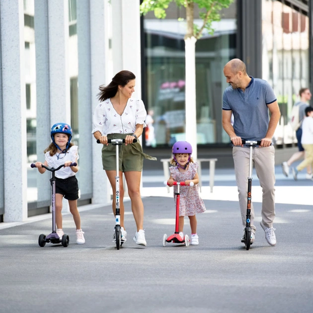 Шолом Micro S (4853 см) фіолетовий з квітами (AC2137BX) - picture 10