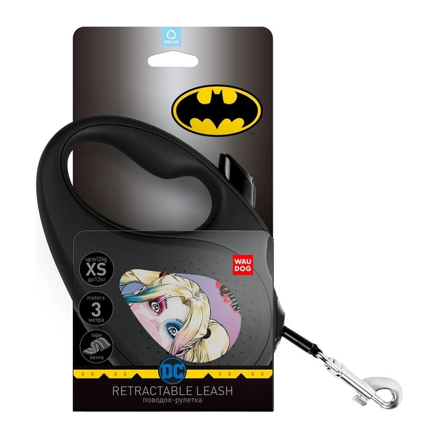 Повідець для собак WAUDOG R-leash "Харлі Квін" M до 25 кг 5 м (8125-1016-01) - зображення 3